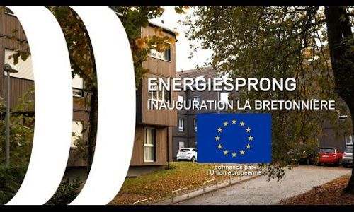 La Région et l’Europe soutiennent la transition énergétique (EnergieSprong La Bretonnière)